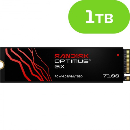 1TB SanDisk Optimus GX 7100 PCIe 4.0 M.2 2280 NVMe SSD SDSP71100
