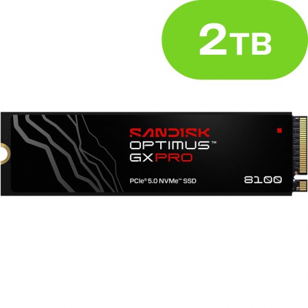2TB SanDisk Optimus GX PRO 8100 PCIe 5.0 M.2 2280 NVMe SSD