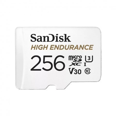 SanDisk High Endurance 256 GB MicroSDHC UHS-I Klasse 10