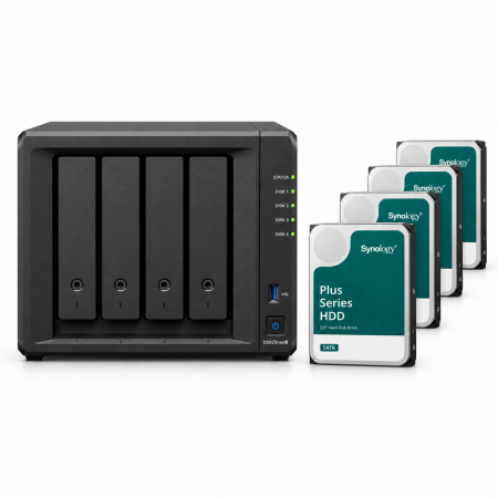 Synology DS925neo+ 24TB (4X Synology Plus 6TB)