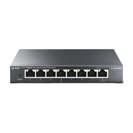 TP-Link 8-Port Gigabit Managed Reverse PoE Switch TL-RP108GE