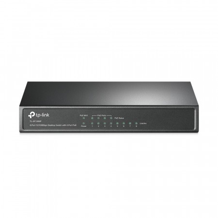 TP-Link TL-SF1008P 8-Port PoE Desktop Switch