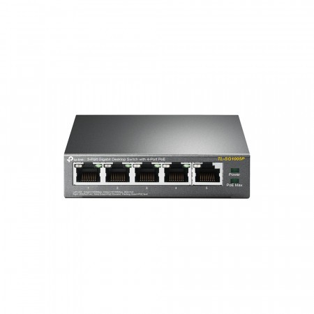 TP-link TL-SG1005P 5-Port Gigabit PoE Desktop Switch