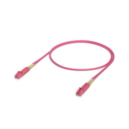 Ubiquiti OM4 Duplex LC UPC Fiber Patch Cable 1m UACC-OFC-M2-LULU