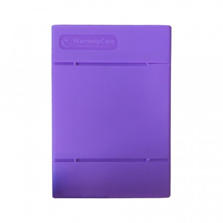 WarrantyCare 3,5 Harddisk Storage en Protection Box Purple