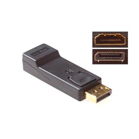 Conversion adapter DisplayPort male - HDMI-A female