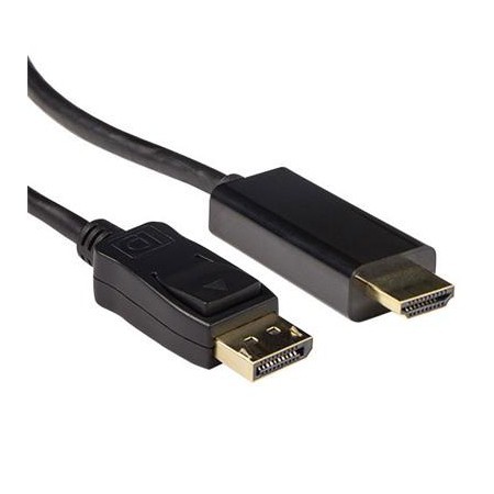 1.8 meters adapter cable DisplayPort male to HDMI-A male