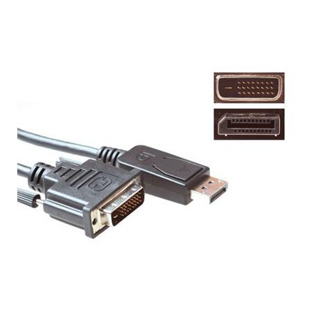 1.8 meters adapter cable DisplayPort male to DVI male