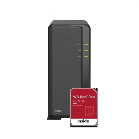 Synology DS124 RED 6TB (1x 6TB)