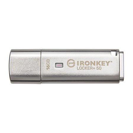 16GB Kingston IronKey Locker+ 50 USB Type-A IKLP50/16GB