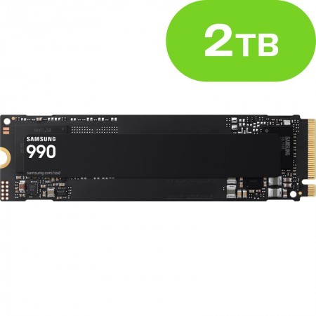 2TB Samsung 990 PCIe 4.0 NVMe M.2 2280 SSD MZ-V9V2T0BW