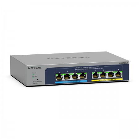 NETGEAR MS108EUP-100EUS 8 port Managed PoE++ (230 W) Switch