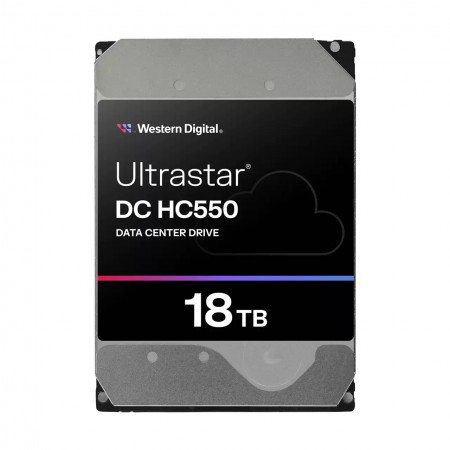 WD 18TB Ultrastar DC HC550 (SAS 12Gb/s) 512e SE WUH721818AL5204