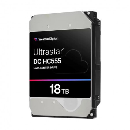 18TB WD Ultrastar DC HC555 (SATA 6Gb/s) WUH722018CLE6L4 512e SE