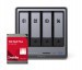 UGREEN DXP4800 Plus 4Bay 16TB NAS met 4x 4TB WD RED