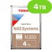 Toshiba 4TB N300 NAS (HDWG740EZSTC)