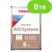 Toshiba 8TB N300 NAS (HDWG780EZSTA)