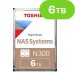 Toshiba 6TB N300 NAS (HDWG760EZSTA)