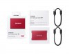 500GB Samsung Portable SSD T7 MU-PC500R - Red