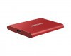 2TB Samsung Portable SSD T7 MU-PC2T0R - Red