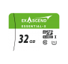 32G Exascend Essential-X micro SD card ES032GTFC1MP