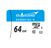 64G Exascend Essential-X micro SD card ES064GTFU3MP