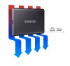 2TB Samsung Portable SSD T7 MU-PC2T0T - Gray