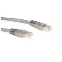 ACT U/UTP 0.50 meter CAT6 patch cable grey
