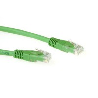 ACT U/UTP 0.50 meter CAT6 patch cable green