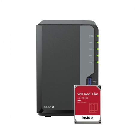 Synology DS224+ RED 28TB (2x 14TB)
