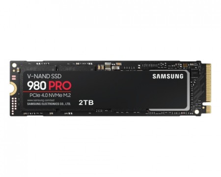 2TB Samsung M.2 PCIe 4.0 x4 NVMe 1.3 SSD 980 PRO MZ-V8P2T0BW