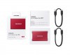 2TB Samsung Portable SSD T7 MU-PC2T0R - Red