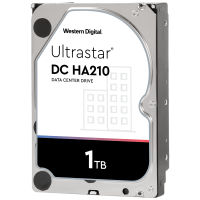 WD 1TB Ultrastar DC HA210 (7K2) SATA 512n SE HUS722T1TALA604