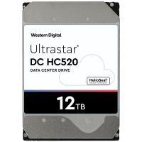 WD 12TB Ultrastar DC HC520 (He12) SATA 512e ISE HUH721212ALE600
