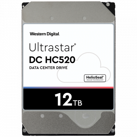 WD 12TB Ultrastar DC HC520 (He12) SAS 512e ISE HUH721212AL5200